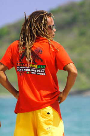 St Lucia kitesurfing beach culture